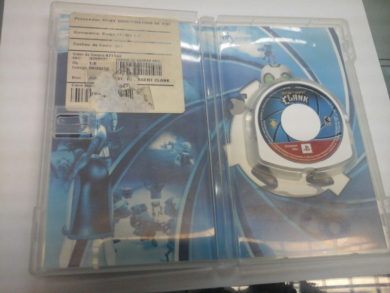 JUEGO PARA PSP SECRETAGENT CLANK