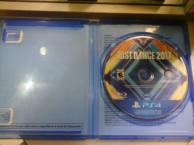 3120 JUEGO PS4 JUST DANCE 2017