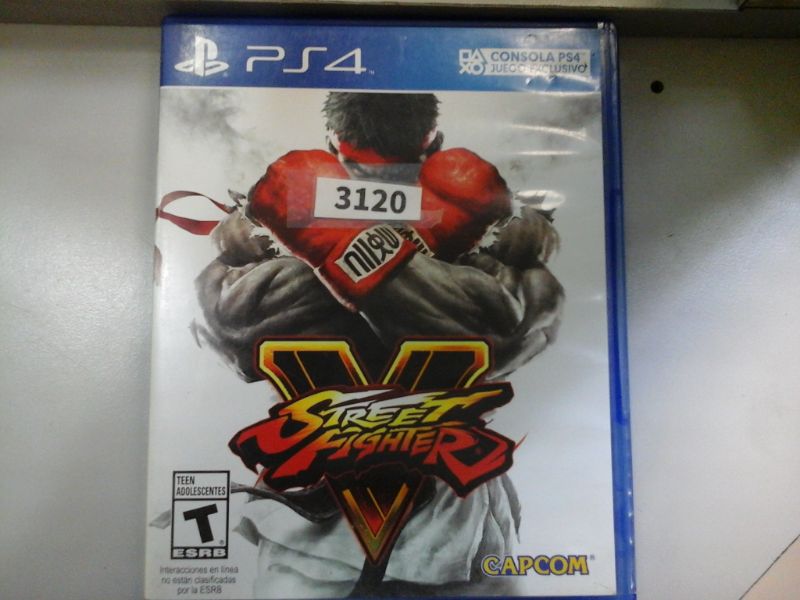 3120 JUEGO PS4STREET FIGHTER